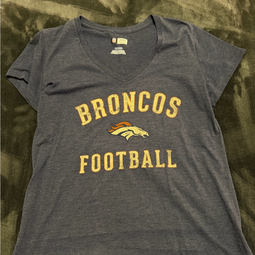 NFL Team Apparel Women's Blue T-Shirt